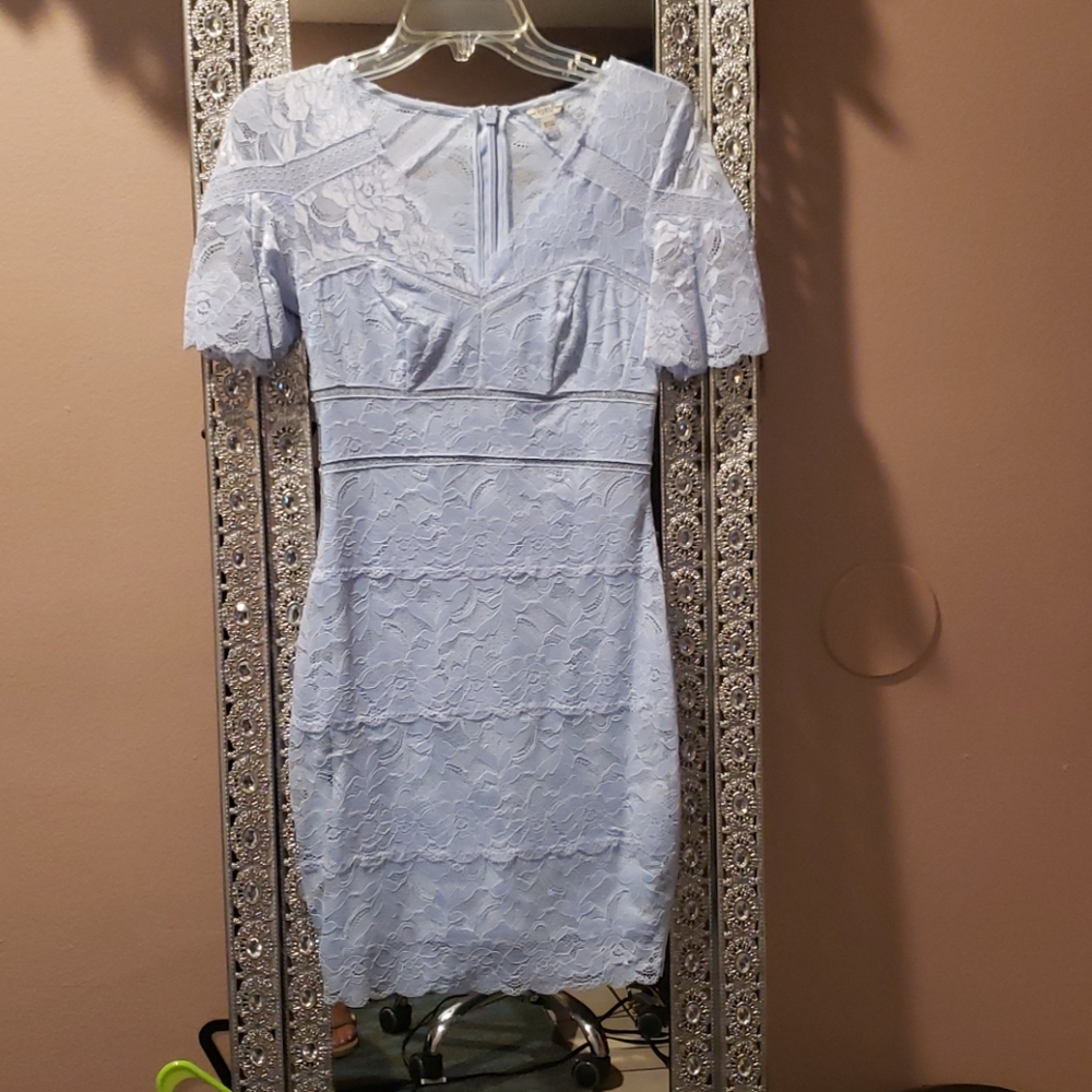 Light blue mini dress